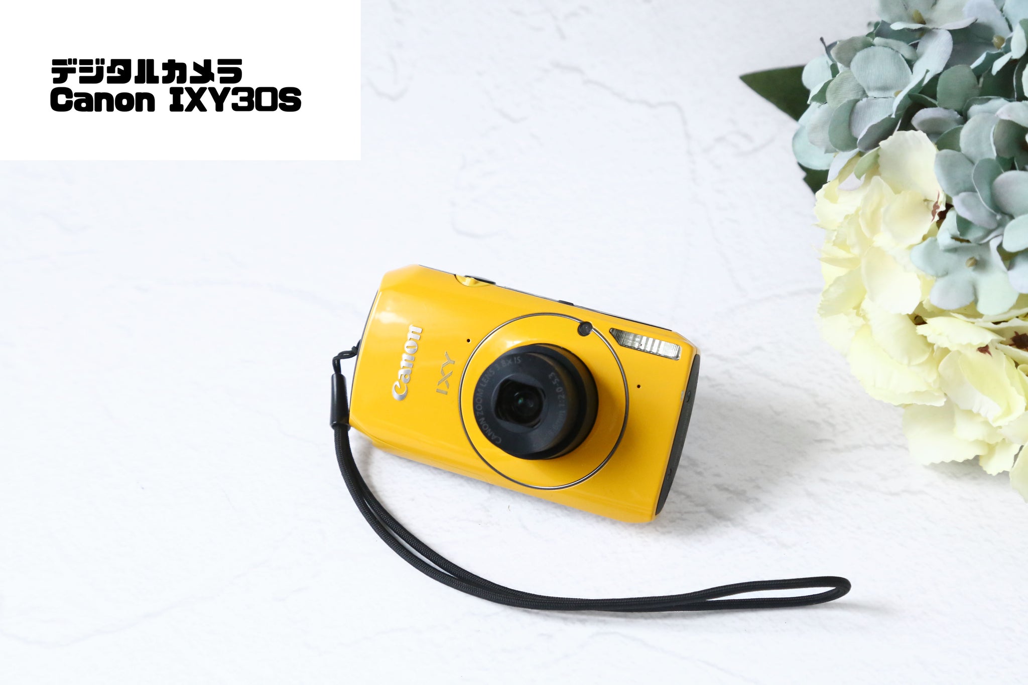 Canon IXY30s イエロー【完動品】【希少❗️】フルセット▪️オールドコンデジ▪️デジタルカメラ – Ein Camera