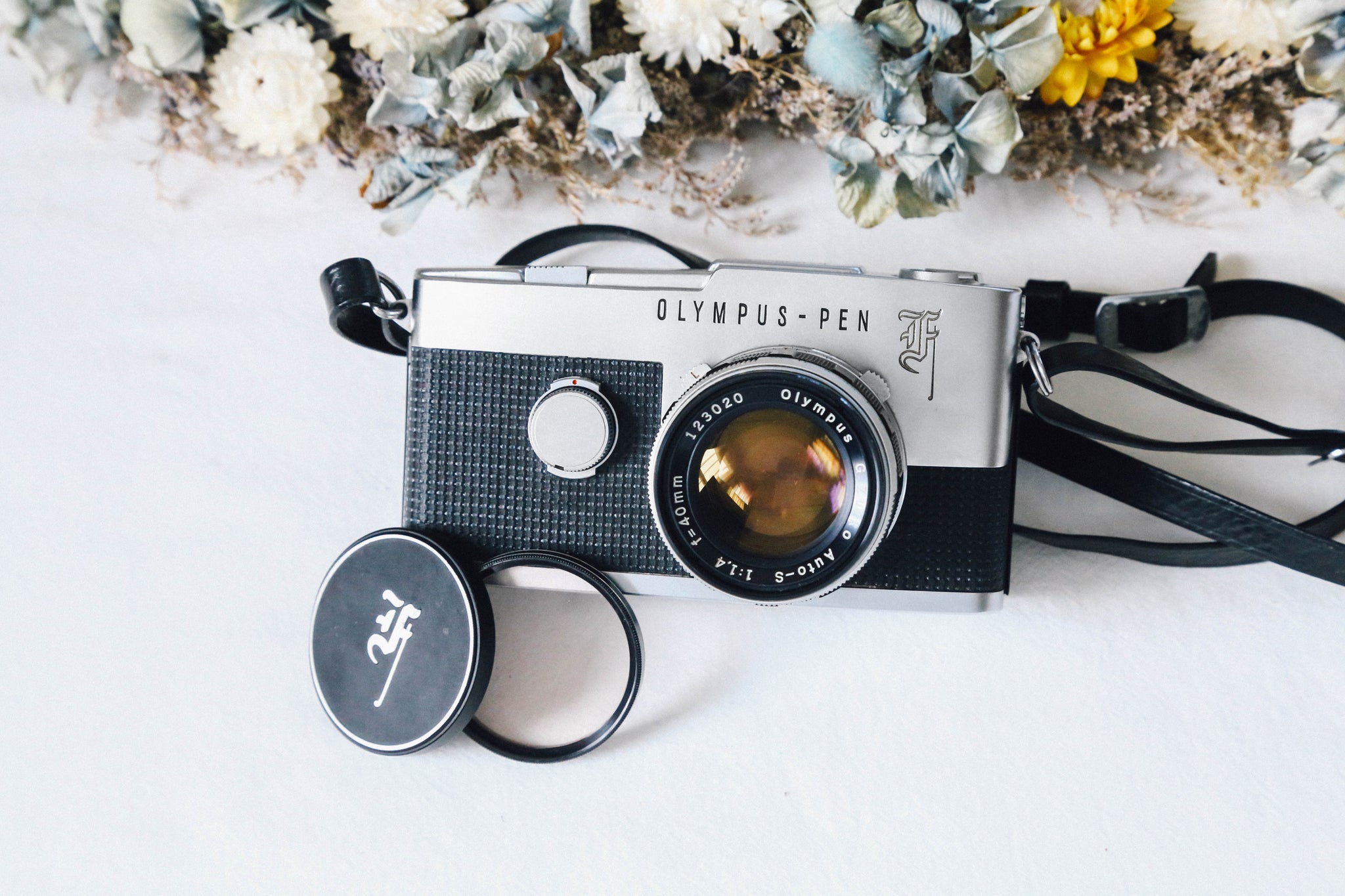 OLYMPUS PEN F 【完動品/美品✨】ハーフ一眼レフカメラ❗️レンズ