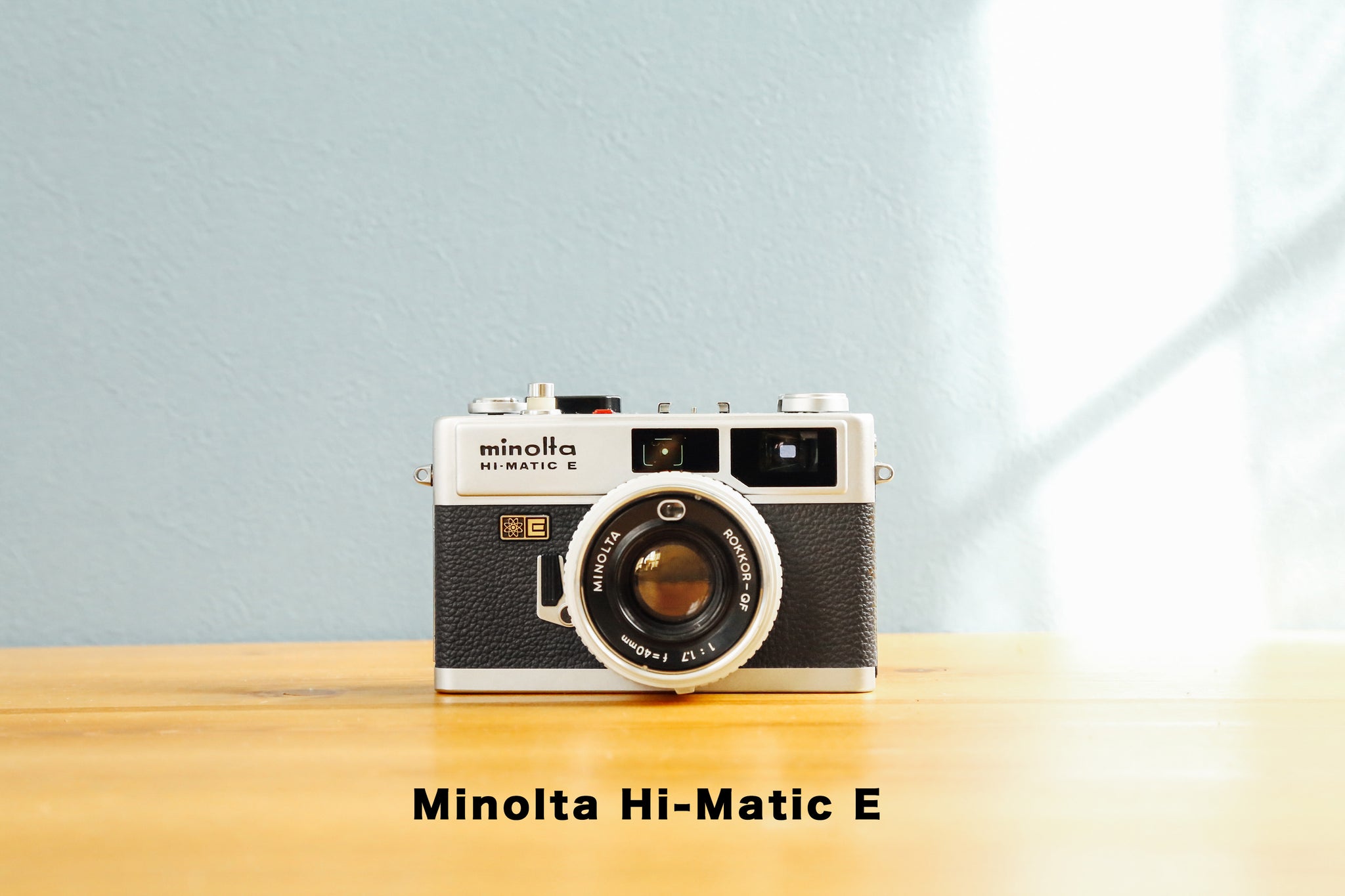 Minolta Hi-Matic E【完動品】 – Ein Camera