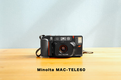 minoltamactele60 フィルムカメラ　アインカメラ　フィルムカメラの使い方　Eincamera filmcamera