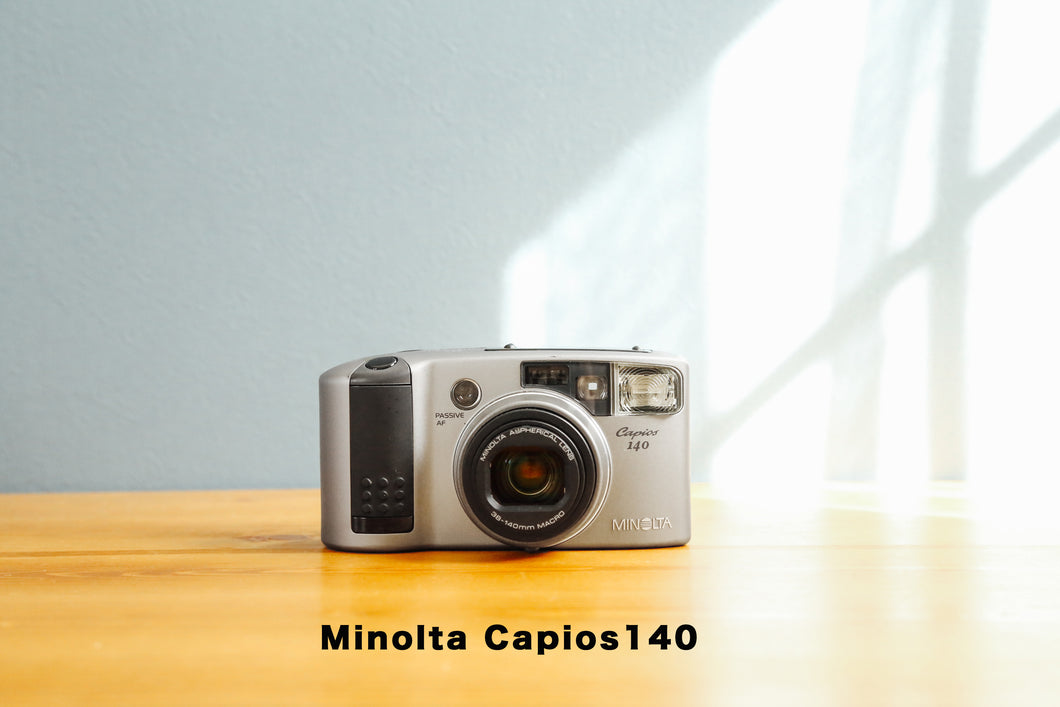 MinoltaCapios140 カピオスカメラ　ミノルタカメラ　フィルムカメラ　フィルムカメラ初心者　アインカメラ　Eincamera