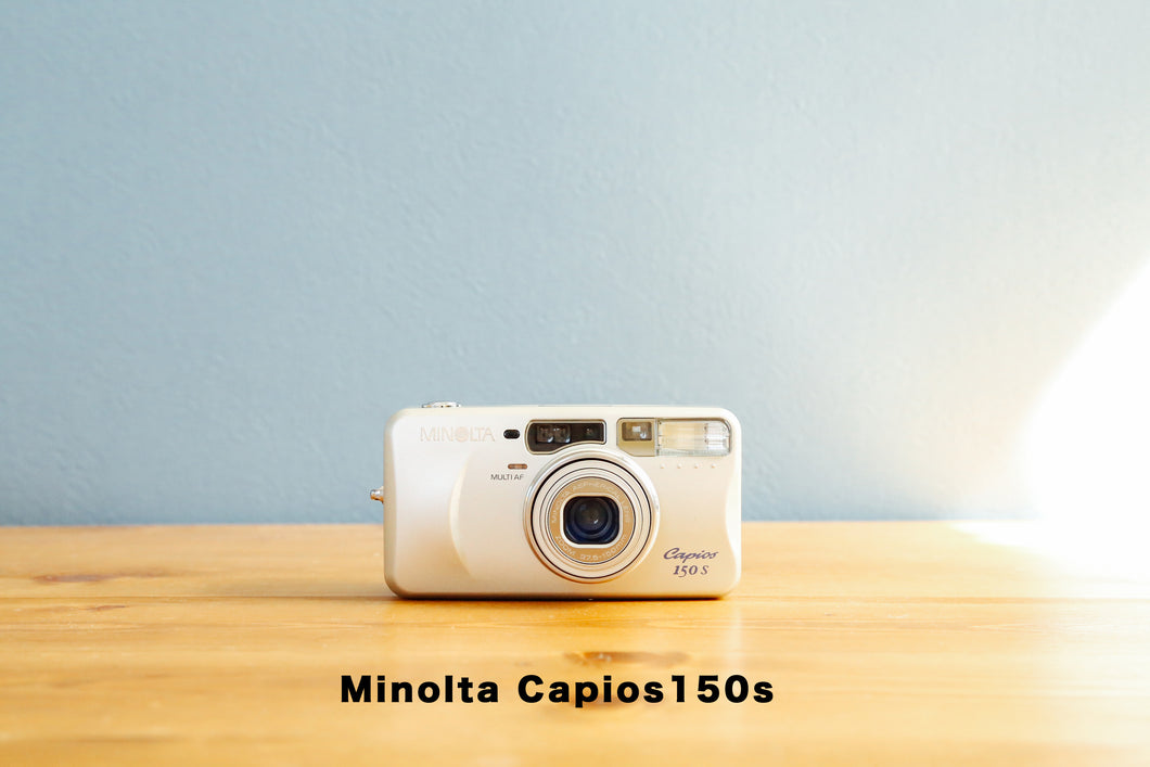 minoltacapios150s コンパクトカメラ　eincamera フィルムカメラ 初心者　ミノルタカピオスカメラ 