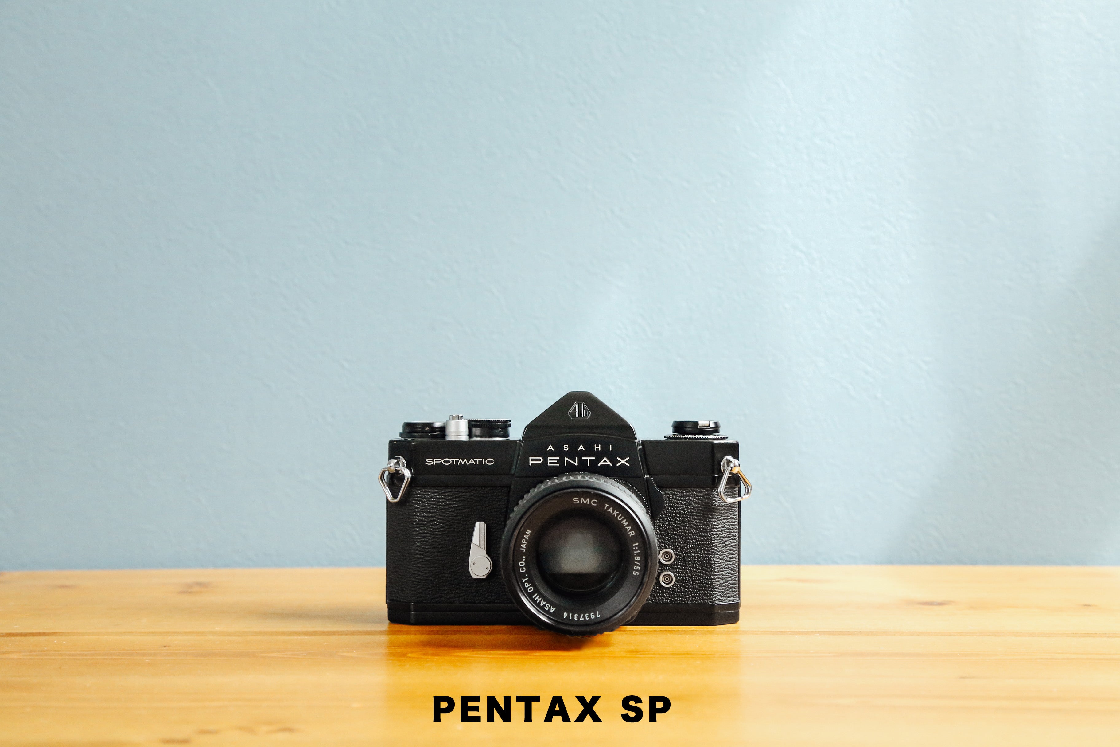 美品】完動品◎ペンタックスSP ブラック × 55mm f1.8 フィルムカメラ