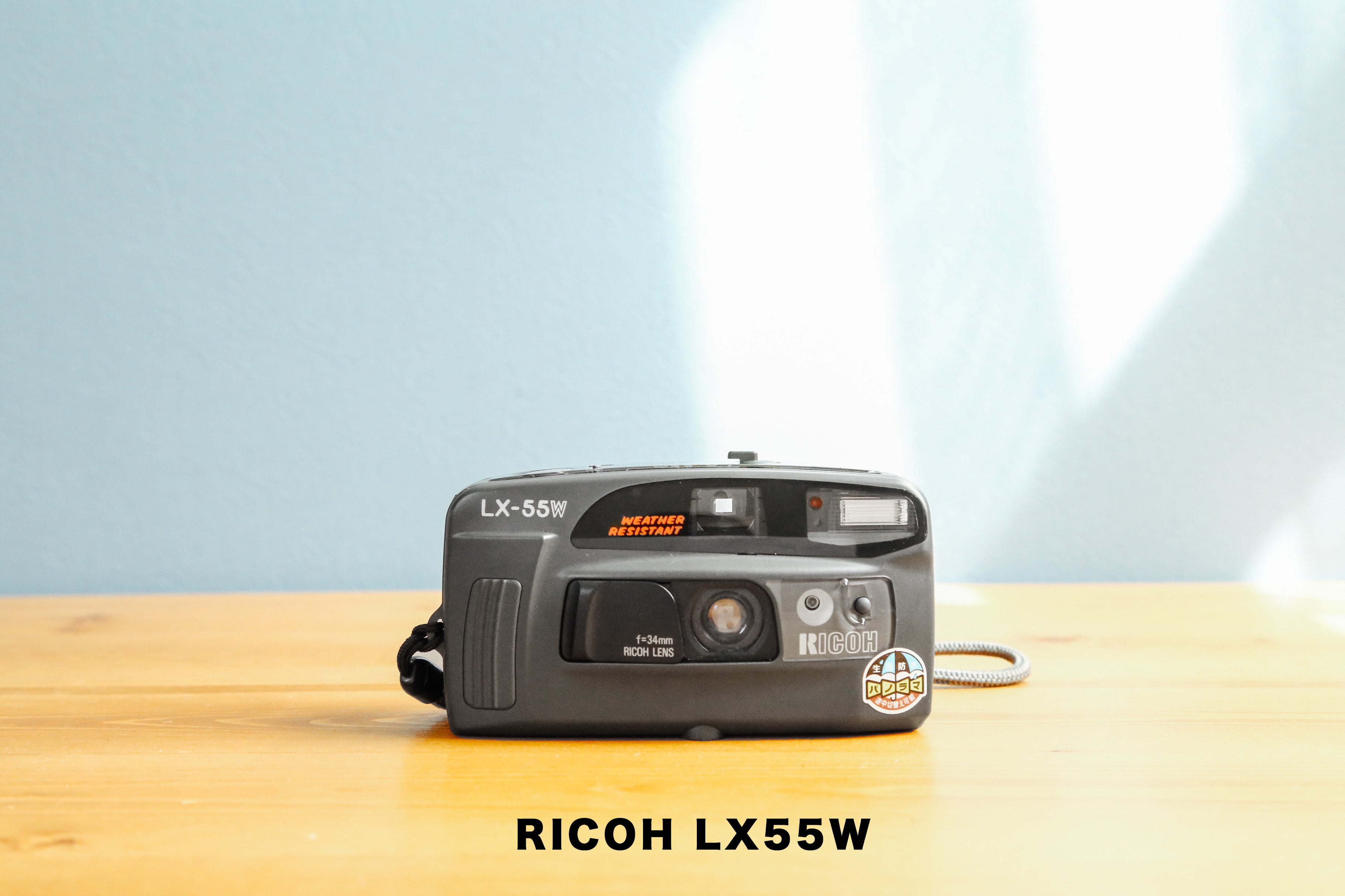 完動整備品 リコー LX-55W コンパクトフィルムカメラ ストロボ シャッター
