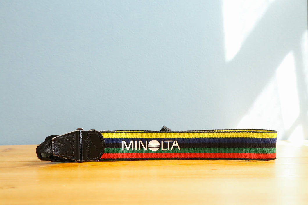 Minolta rainbow color strap