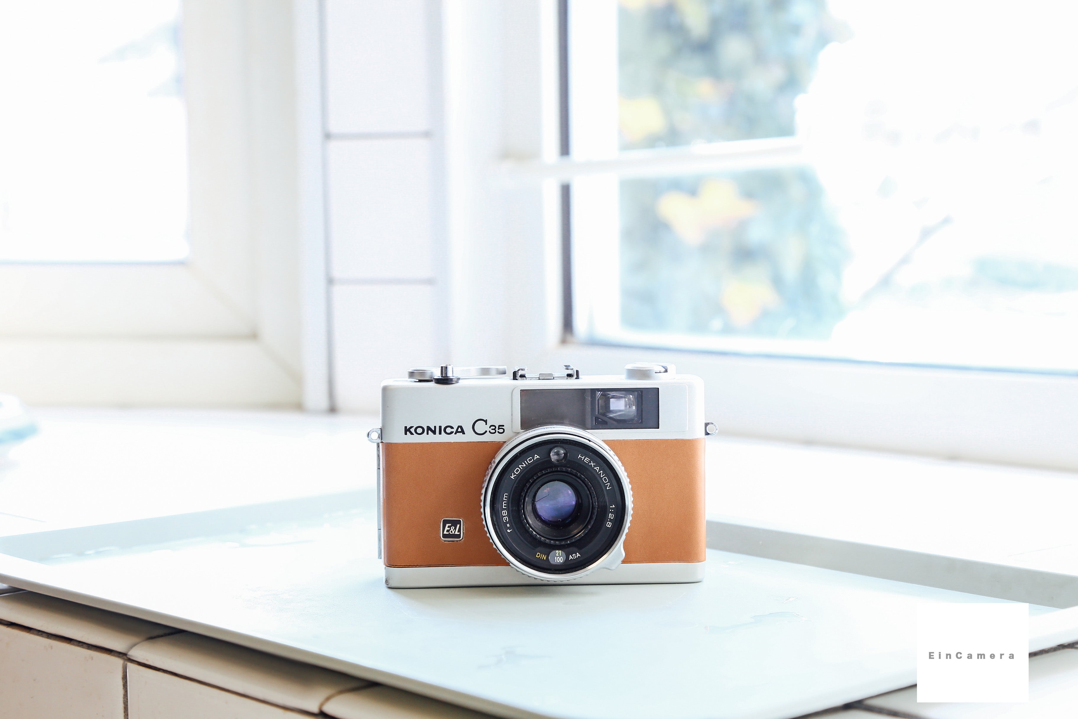 KONICA C35 E&L カフェモカ☕️🍪【完動品】 – Ein Camera