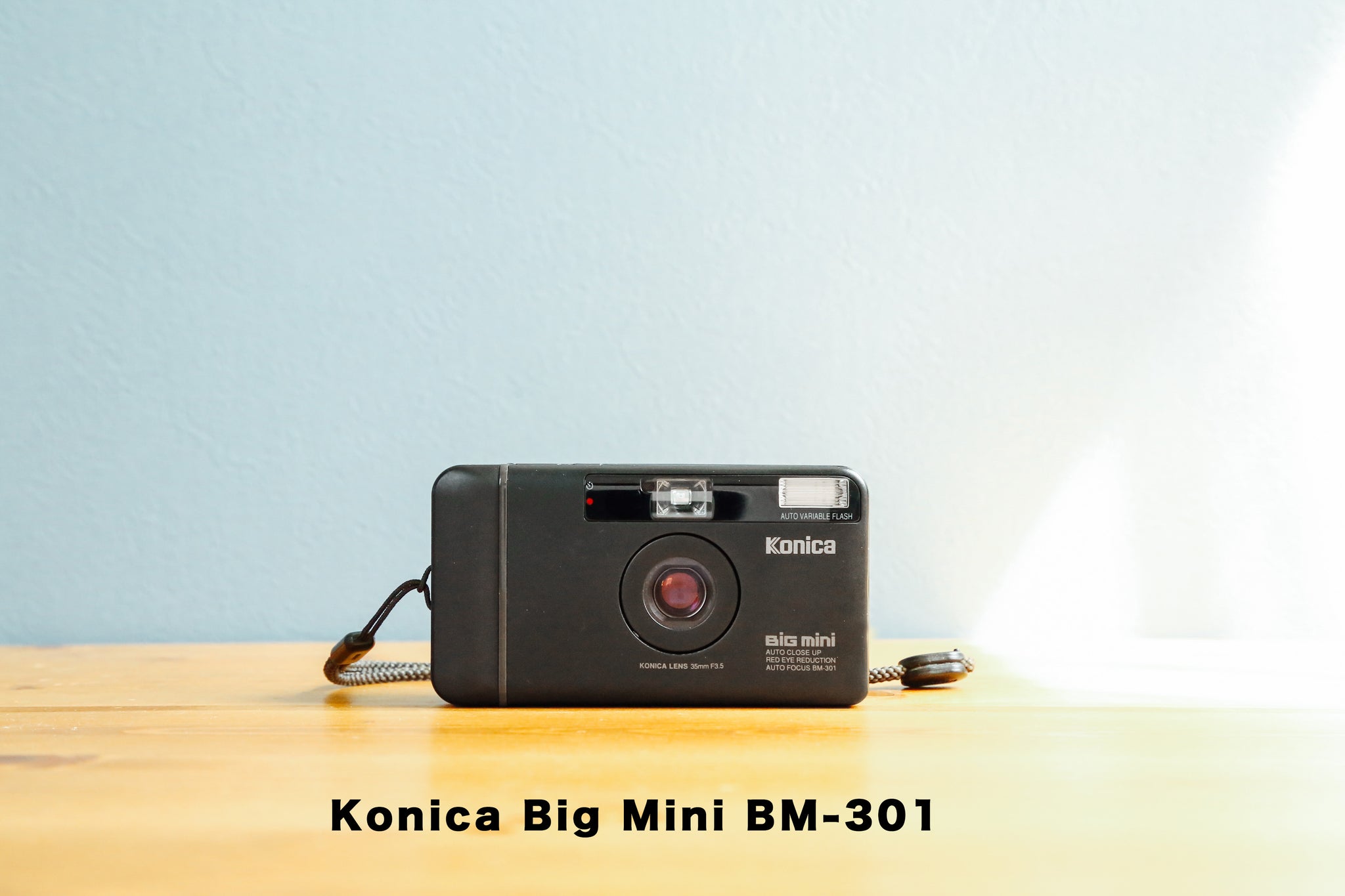 【完動品】KONICA BIGMINI BM-301 フィルムカメラ 動作確認済