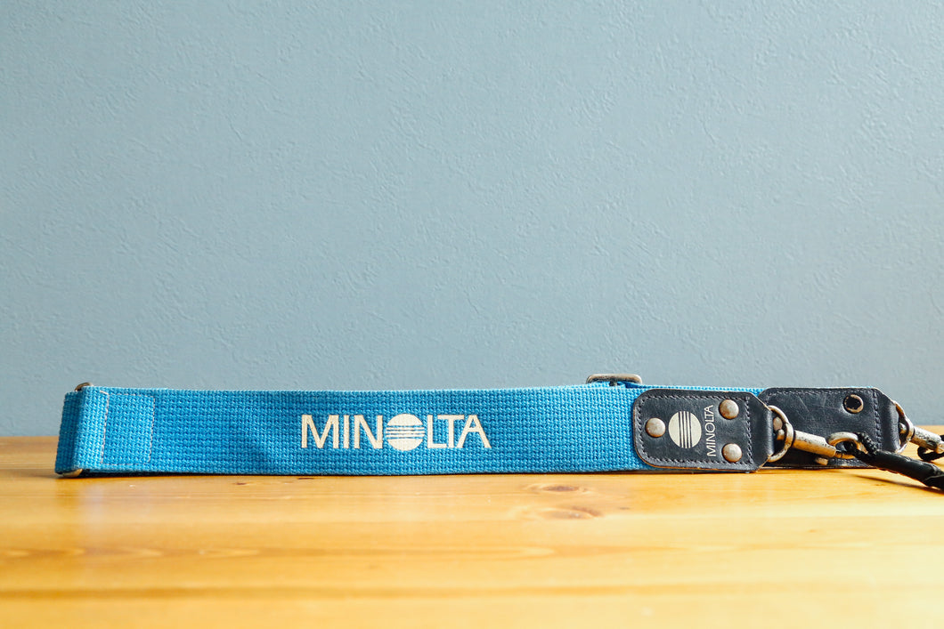 Minolta blue strap