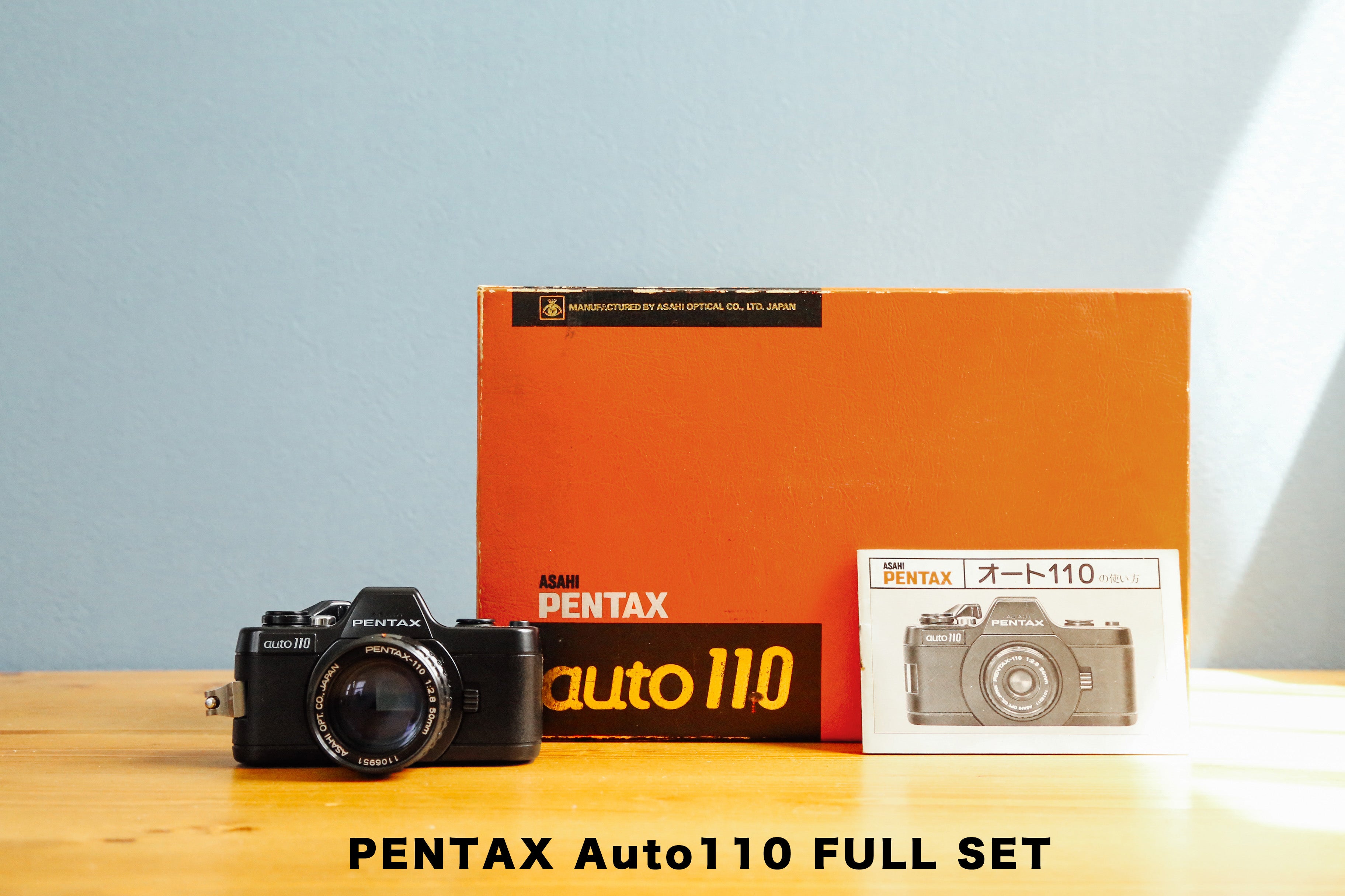 Pentax Auto 110 ダブルレンズ・ストロボセット24mm f28