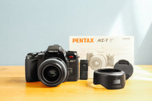 Load image into Gallery viewer, PENTAX MZ-7 BK full set❗️ [Good condition❗️] [Working item] Unused lens❗️
