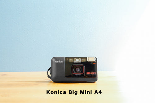 KonicaBigminiA4 フィルムカメラ初心者　全自動カメラ　eincamera