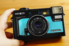 Load image into Gallery viewer, Minolta Hi-matic AF2-MD Ice Blue ❄️ [In working order]
