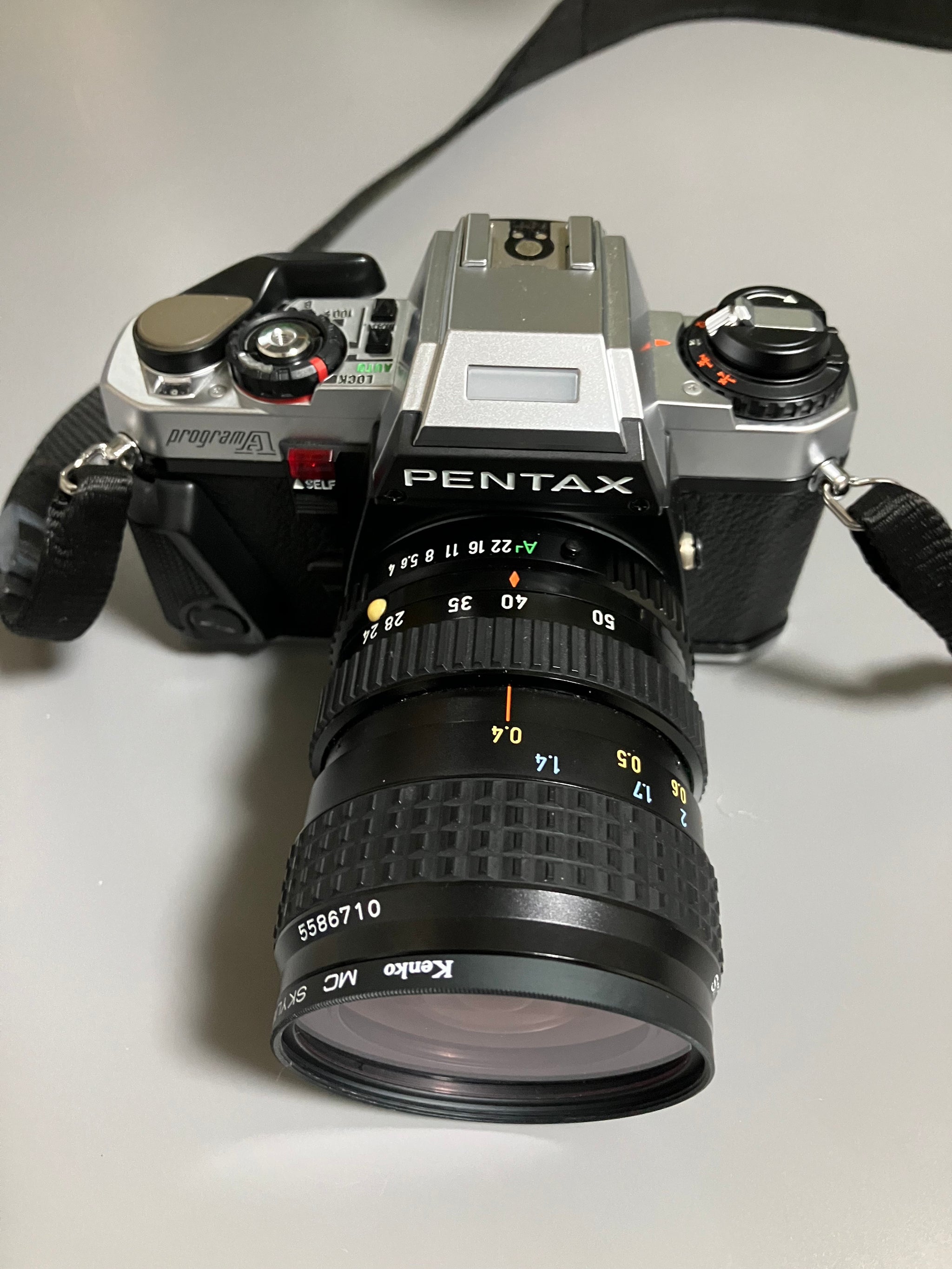 PENTAX PROGRAM A パンダカラー🐼【希少❗️】【完動品】選べるレンズ