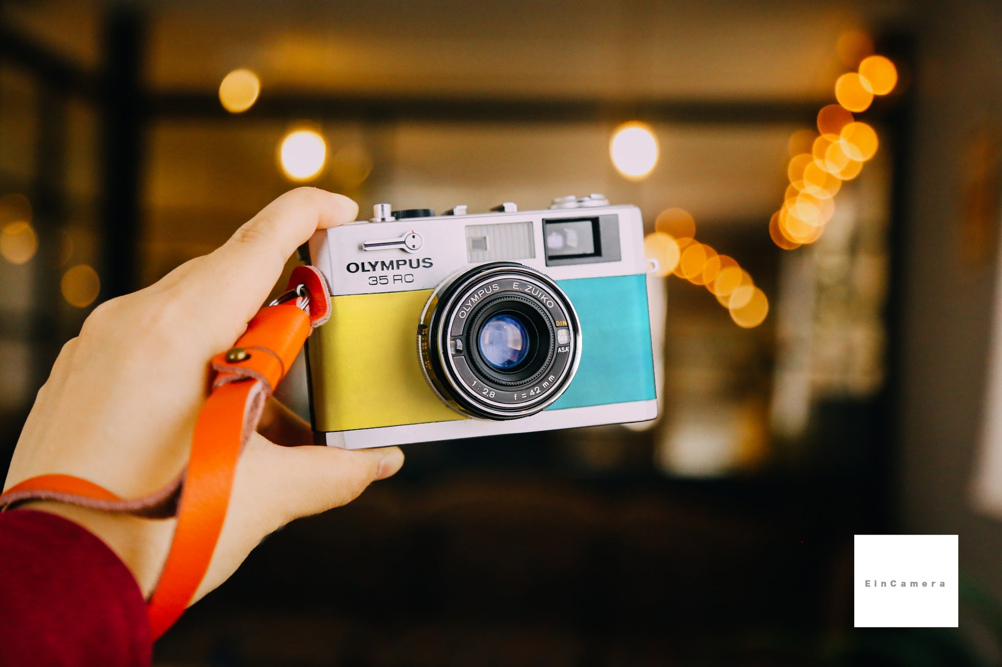 OLYMPUS 35RC カラフル🍯🐳🍊【完動品】 – Ein Camera