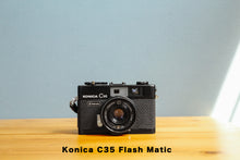 画像をギャラリービューアに読み込む, Konica C35 Flash Matic （BK）【完動品】
