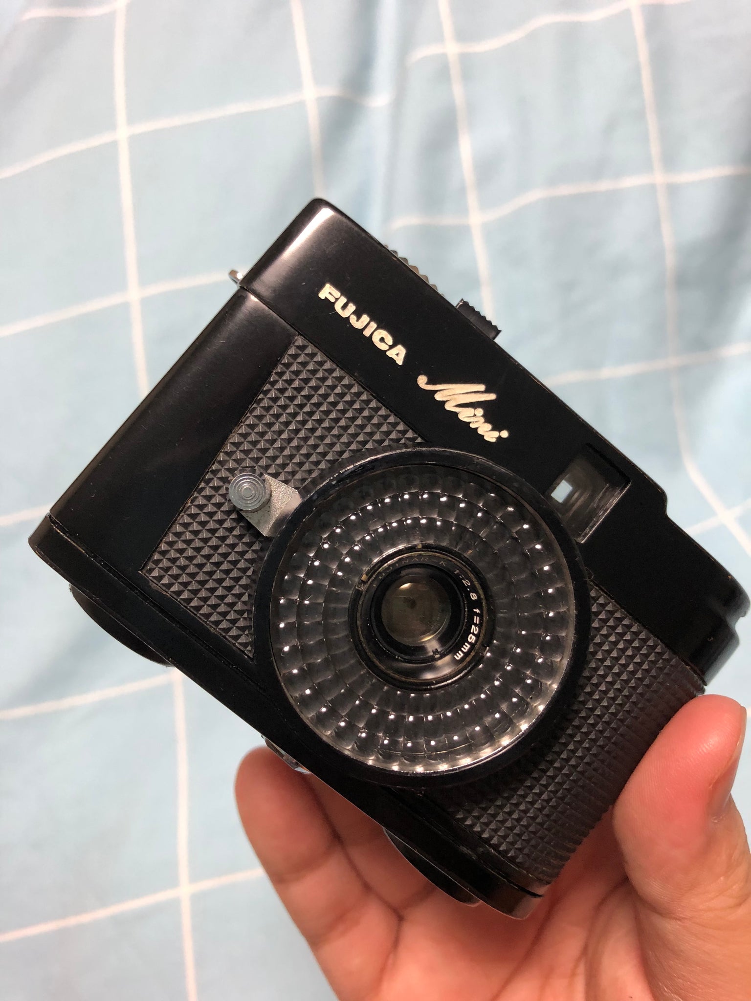 動作確認済！フジカミニ fujica mini 希少レトロハーフカメラ使用フィルム135