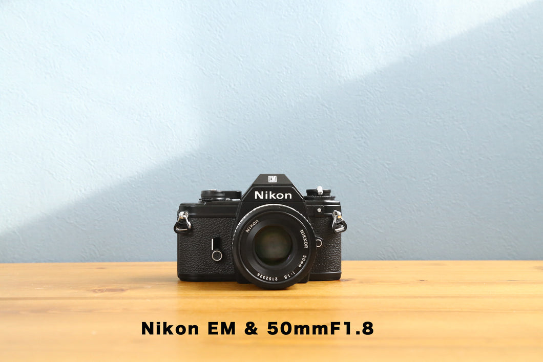 Nikon EM & bright pancake lens 🥞 [In working order]