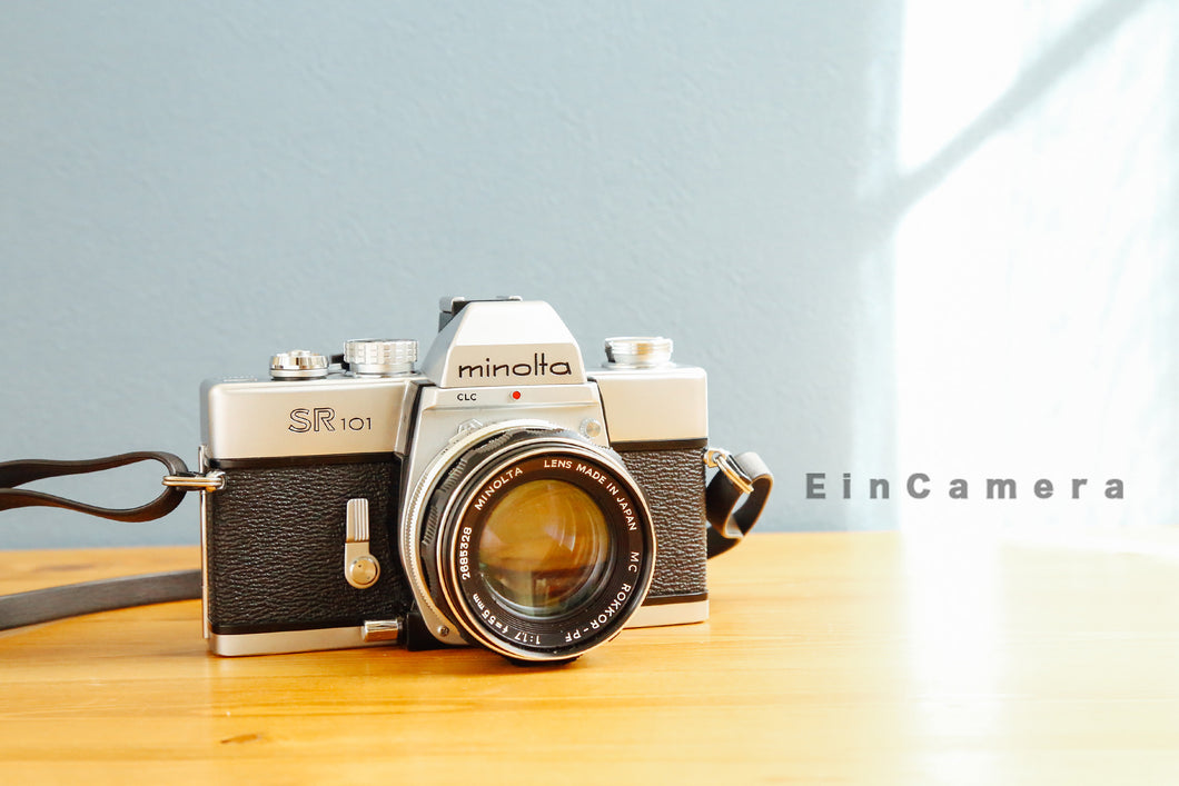 動作品】【実写済み】Minolta SR101 – Ein Camera
