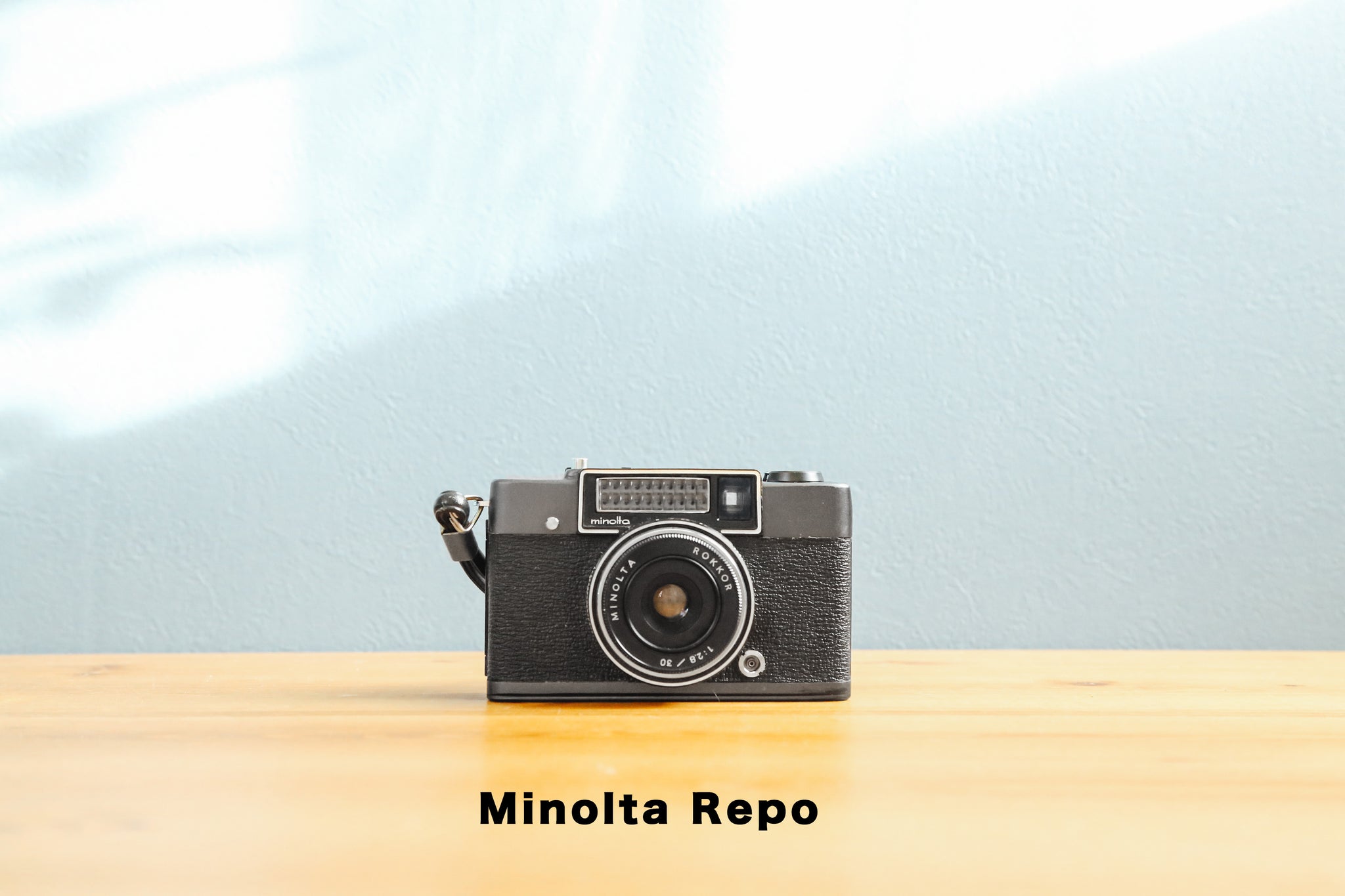 MINOLTA repo ハーフカメラ　ブラック　整備済み整備済み