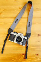 Load image into Gallery viewer, Nikon Vintage Gray Strap
