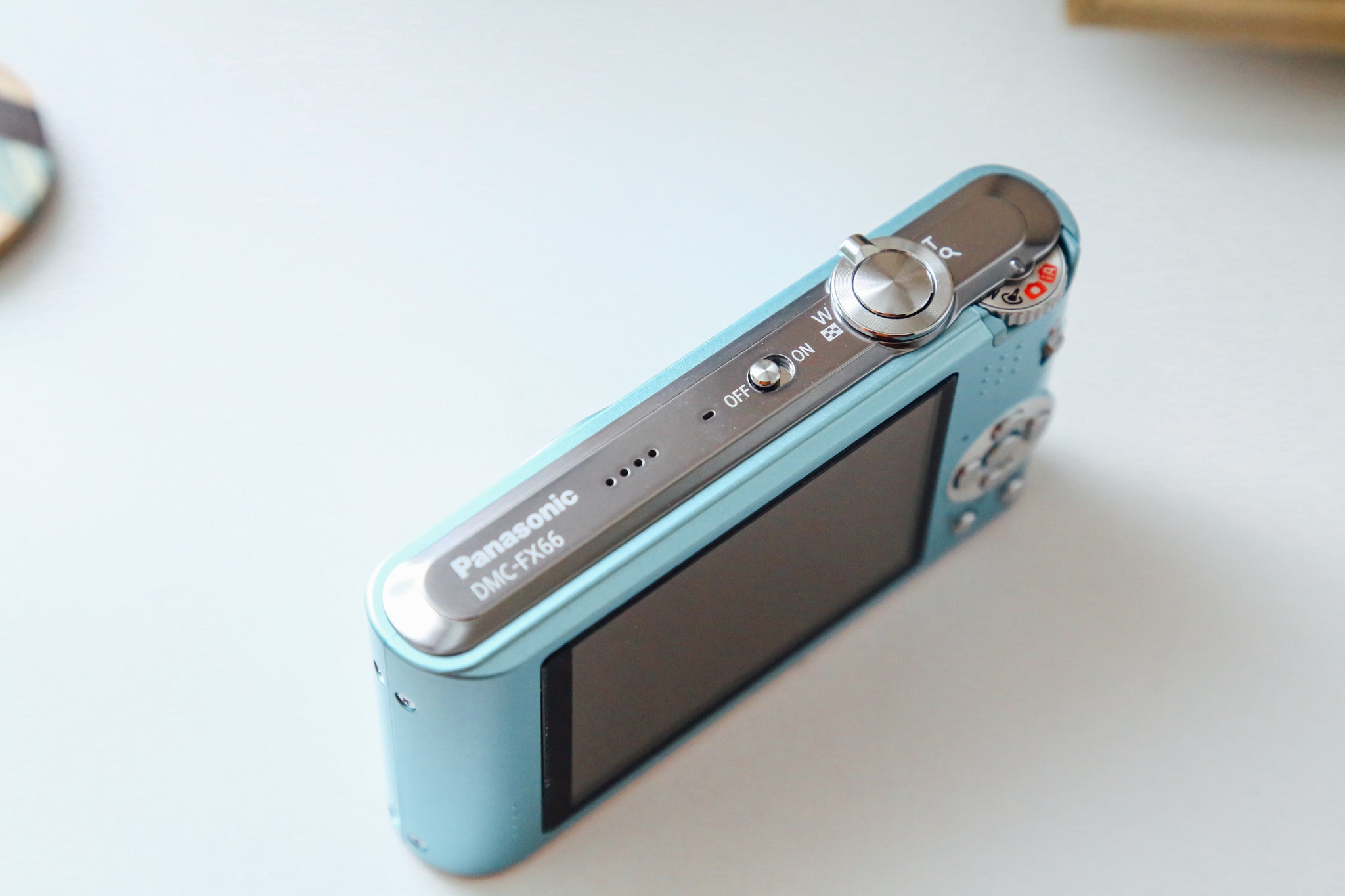 Panasonic LUMIX DMC-FX66 フローラルブルー【完動品】【実写