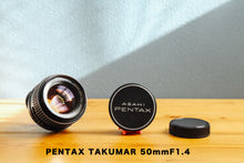 画像をギャラリービューアに読み込む, PENTAX Takumar 50mmF1.4 【完動品】PENTAX SP、SPFなどに！M42マウント（スクリューマウント）
