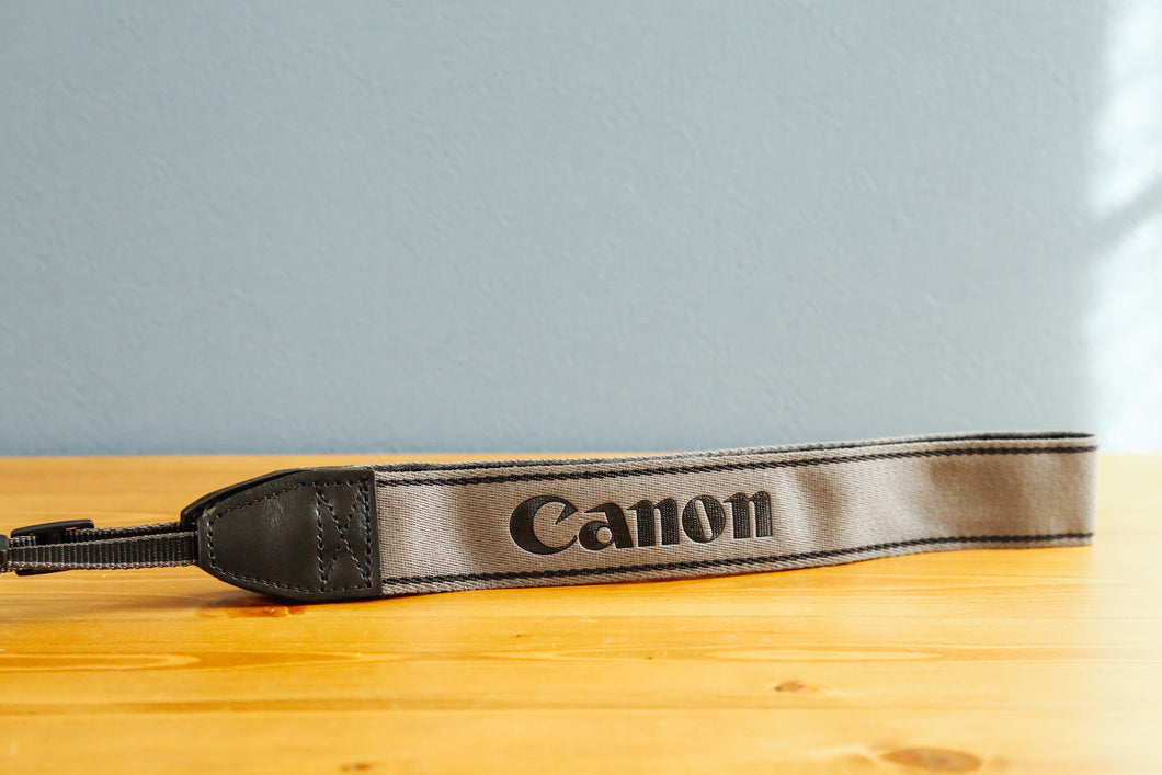 Canon gray strap