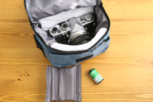 Load image into Gallery viewer, Stylish camera bag blue [new]

