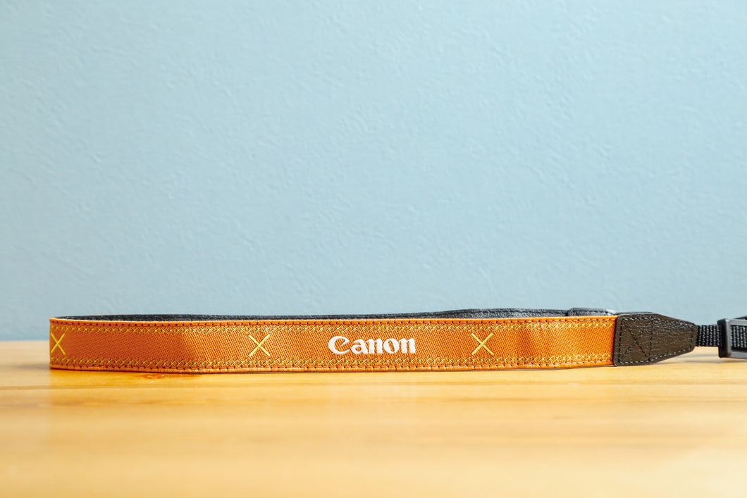 Canon orange strap