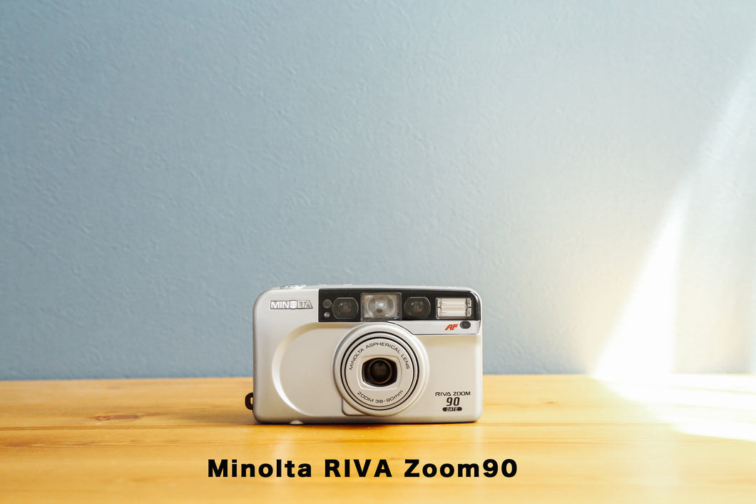 Minolta RIVA Zoom90【未使用❗️】【完動品】ミニ三脚おまけ付❗️