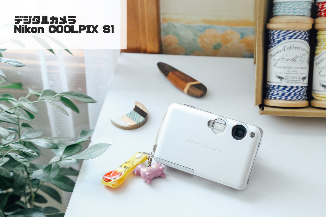 Nikon COOLPIX S1 [Working item] [Live-action completed❗️] ▪️ Old compact digital camera ▪️ Digital camera