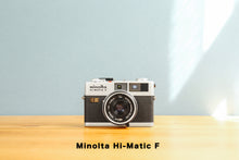 画像をギャラリービューアに読み込む, Minolta Hi-Matic F【完動品】
