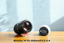 画像をギャラリービューアに読み込む, minoltaaf75300mm eincamera
