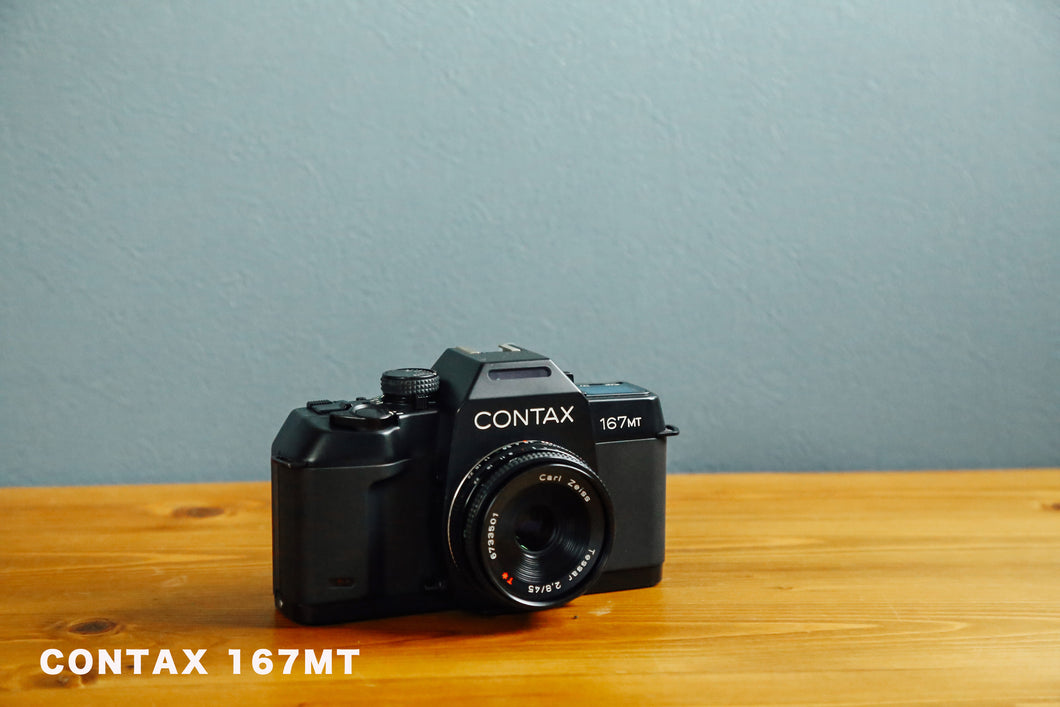 Contax 167MT with ultra-thin pancake lens [in full working order] [actually photographed]