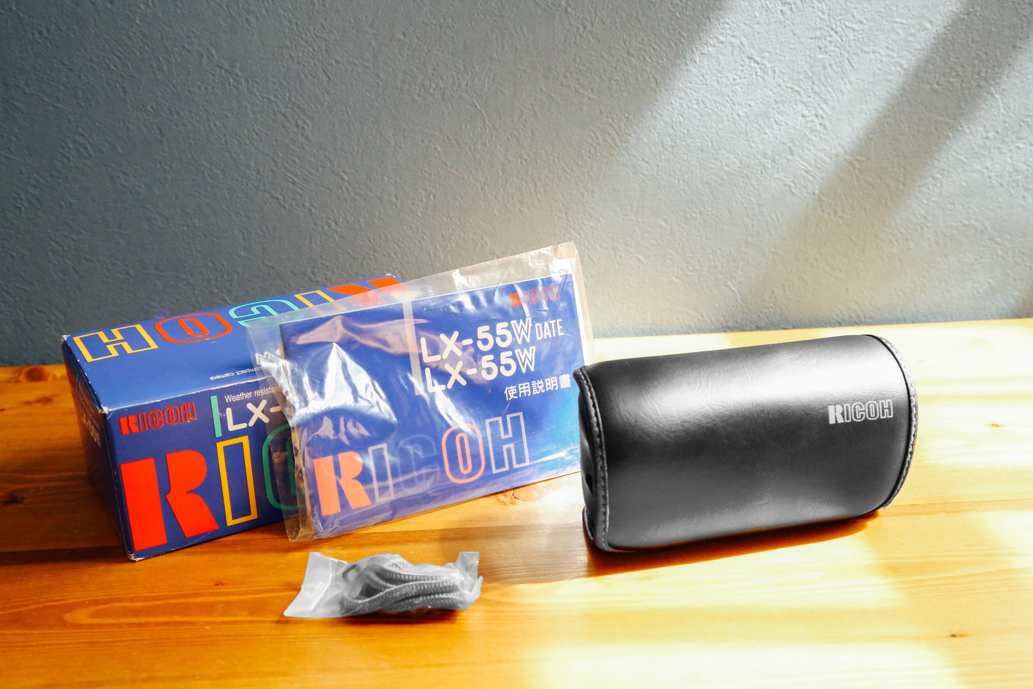 RICOHフィルムカメラLX-55W使用説明書、箱、カバー付き 【公式通販】