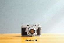 画像をギャラリービューアに読み込む, Konica III 【完動品】
