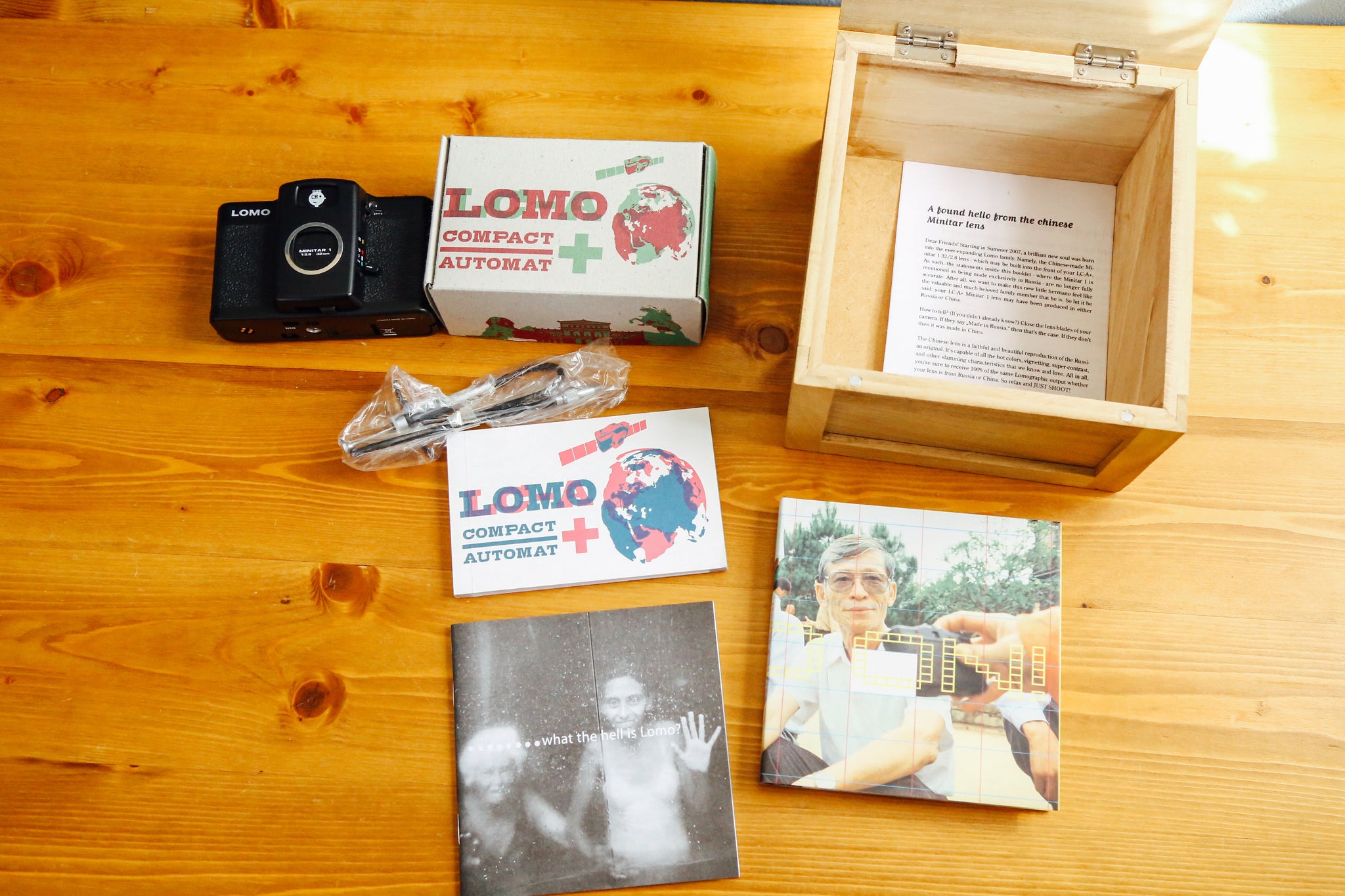 LOMO ロモ LC-A＋ 木箱セット LOMO ロモ LC-A＋ 木箱セット完動品