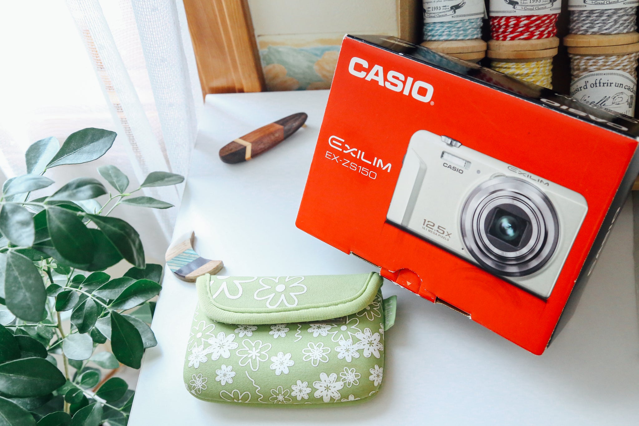 CASIO EXILIM EX-ZS150 [In working order] Condition ◎ Lime green