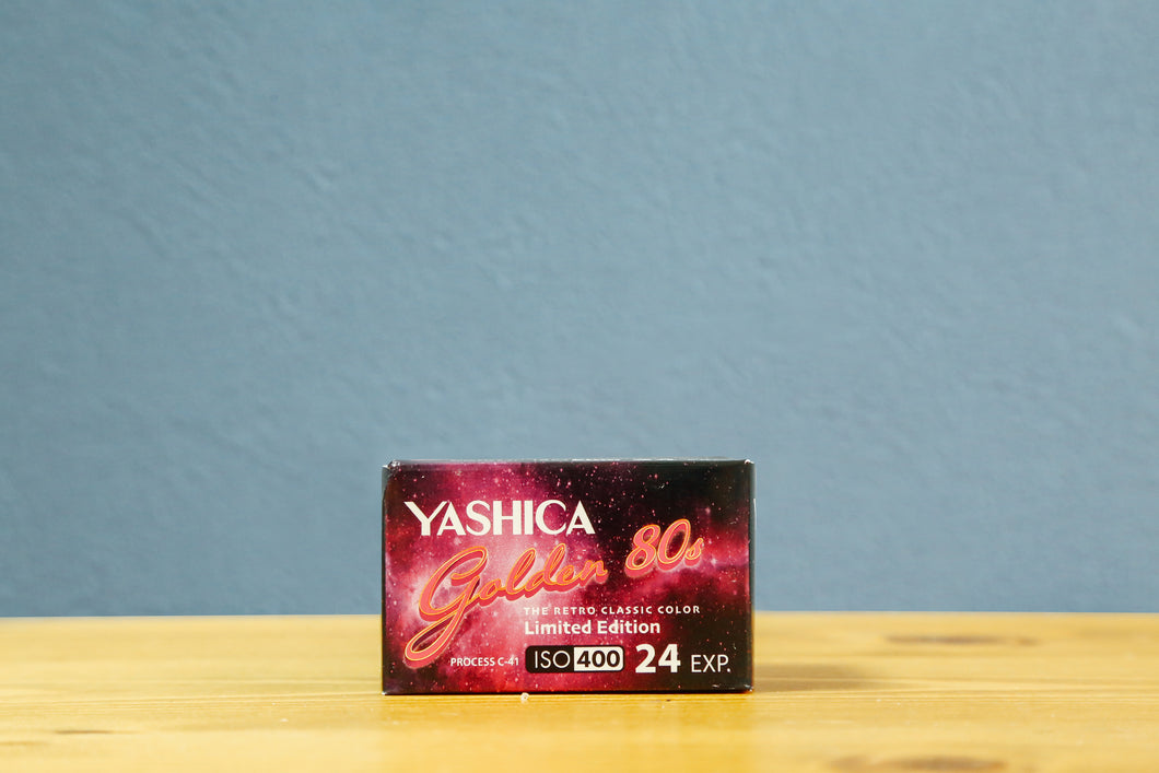 YASHICA Golden80s 400 (35mm film) Color negative film 24 shots [Overseas film ✈️/Expired]