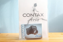 画像をギャラリービューアに読み込む, CONTAX Aria &amp; 50mmF1.4MMJ【完動品】【実写済み❗️】状態◎ フルセット❗️
