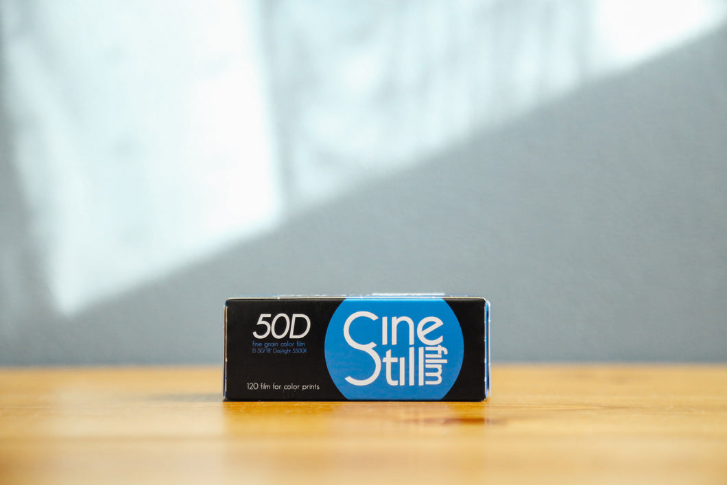 Cine Still50D (120フィルム/中判カメラ用）カラーネガフィルム 12枚撮り 1本売り【海外フィルム✈️】